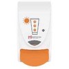 Sc Johnson Professional Dozatorius, SCJ Professional Sun Protect, 1000 ml, baltas, plastikinis, rankinis, su oranžiniu mygtuku, 1 vnt.