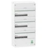 Schneider Electric Dangtelis ant sienos montuojamas grupinis skirstomasis skydas „Resi9 CX“ 3 eilučių 13 modulių baltas RAL9003 be durelių