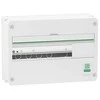 SCHNEIDER ELECTRIC Dangtelis sieninis grupinis skirstomasis skydas Resi9 CX 1 eilė 18 modulių Baltas RAL9003 be durelių