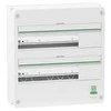 SCHNEIDER ELECTRIC Dangtelis sieninis grupinis skirstomasis skydas Resi9 CX 2 eilučių 18 modulių baltas RAL9003 be durelių