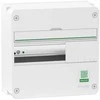 Schneider Electric Dangtelis ant sienos montuojamas grupinis skirstomasis skydas „Resi9 CX“ 1 eilė 13 modulių baltas RAL9003 be durelių