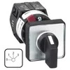 Schneider Electric Stepper cam pen jungiklis, 1 polius, 45°, 10A, Ø 16 arba 22mm K10C003QCH