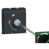 SCHNEIDER ELECTRIC Prailginta sukamoji rankenėlė, „ComPacT NSX 400/630“, juoda rankenėlė, veleno ilgis nuo 209 iki 600 mm, IP55