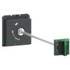 SCHNEIDER ELECTRIC Prailginta sukamoji rankenėlė, „ComPacT NSX 400/630“, juoda rankenėlė, veleno ilgis nuo 209 iki 600 mm, IP55