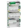 Schneider Apc SCHNEIDER ELECTRIC Iš anksto surinkta Resi9 XP PW grupinė plokštė, 3 eilės, 13M: 1xAFB, 1xSPD + 2xRCD + 5xC10A 1PN + 2xC16A 3PN + 1xC10A 3PN
