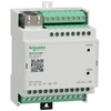 Schneider Electric IHC sąsaja, „SpaceLogic“, 8 įėjimai, 16 išėjimai, RS-485 Modbus, DIN bėgelis, Ethernet, balta
