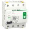 „SCHNEIDER ELECTRIC“ RCCB HPFI automatinis jungiklis 4P 63A 30mA B-SI klasės AC/DC, skirtas įrenginiams su 3 fazių dažnio keitikliu ir nuolatinės srovės inverteriu.