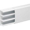 SCHNEIDER ELECTRIC Mini kabelių kanalas OptiLine-2560, 3 skyriai, aukštis 25 mm, plotis 60 mm, ilgis 2100 mm, baltas RAL 9010 plastikas
