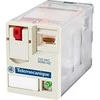 Schneider Electric kištukinė galios relė, 230 V AC ritė, 10 A perjungimo srovė, 3PDT