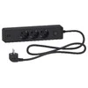 Schneider Electric Ilgiklis Schneider, 3 lizdai, 1,5 m, juodas, + 2 USB; ST943U1B