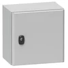SCHNEIDER ELECTRIC Sieninis metalinis spintelė S3D, 600 x 600 x 200 mm A x P x G RAL7035 su montavimo plokšte, IP66, 1 durelės