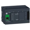 Schneider „Modicon M241-24I/O“ (TM241CEC24T) programuojamas loginis valdiklis, 24 įėjimų/išėjimų, PNP tranzistorius, Ethernet/CANopen