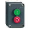 Schneider Electric 2 skylučių valdymo skydelis su žaliais / raudonais IP65 mygtukais (XALD213)