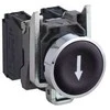 Schneider Electric Valdymo mygtukas 22mm juodas su grįžimu 1Z (XB4BA3351)