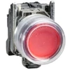 „Schneider Electric“ valdymo mygtukas 22 mm raudona spyruoklinė grąža 1R (XB4BP42)