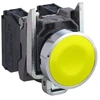 Schneider Electric valdymo mygtukas 22mm geltona spyruoklinis grąžinimas 1Z (XB4BA51)