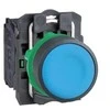 Schneider Electric Valdymo mygtukas 22mm mėlynas su grįžimu 1Z (XB5AA61)