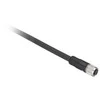 Schneider Electric XZCP29P11L5, 5 m, M12, Lizdas, Juodas, Poliuretanas (PUR), -40 - 90 °C