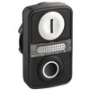 Schneider Electric ZB5, Mygtukas, Baltas, Integruotas LED, IP66, IK05, 23 g