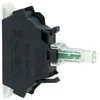 Schneider Electric lempos laikiklis su LED balta 24V AC/DC su jungtimi (ZBVB15)