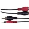 Schwaiger CIK5125, 2 x RCA, kištukas, 2 x RCA, kištukas, 10 m, juodas