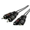 Schwaiger Audiokabel Cinch Audioverbindung 5m Juodas