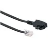 Schwaiger Schwaiger DSL kabelis RJ12 6P2C -> TAE-F 6P4C 6m juodas (TAL6532533) - AP185061