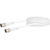 Schwaiger Schwaiger Koaxialkabel Klasse A + 10 dB 1.5 m Vodafon baltas