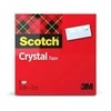 Lipni juostelė 3M Scotch Crystal Clear 600, 19 mm x 33 m, ypač skaidri