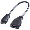 Secomp ROLINE HDMI didelės spartos kabelis su Ethernet, HDMI A tipo F - HDMI C tipo M 0,15 m, 0,15 m, HDMI A tipo (standartinis), HDMI C tipo (mini), 1920 x 1080 pikselių, juodas