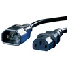 Secomp Roline IEC320 C13-C14 maitinimo laidas, 3 m, juodas (1530-08-19)