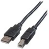 Secomp USB kabelis Roline USB-A - 4,5 m Juodas (11.02.8845)