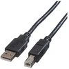 Secomp ROLINE USB 2.0 kabelis, A-B tipo 3 m, 3 m, USB A, USB B, USB 2.0, kištukas/kištukas, juodas