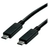 Secomp Roline žalias USB kabelis USB 3.2 Gen2 (USB 3.1 Gen2) USB-C™ kištukas 0,5 m Juodas Ekranuotas, TPE apvalkalas, be halogenų 11.44.9052