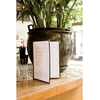 Securit ® A4 Crystal Bifold menu holder 32 x 23,7 x 1,5 cm, ruda (MC3-CYA4-BR2)