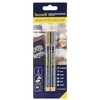 Skystos kreidos žymekliai SECURIT, 1–2 mm., 2 vnt., auksinė ir sidabrinė sp.