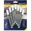 Securit Chalkmarker balta 1-2mm 7stk/pak (7 stk.)