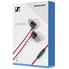 Sennheiser CX 300S Ausinės į ausis įkišamos 3.5 mm jungtis Raudona