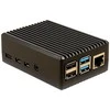 Inter-Tech ODS-716 dėklas, skirtas Raspberry Pi 4B, juodas, skirtas Raspberry Pi 4 Modell B