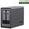 Serveris UGREEN DXP2800 8TB Seagate IronWolf NAS rinkinys NAS su 2 x 4TB Seagate IronWolf 3,5 colio SATA kietaisiais diskais