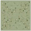 Bio Dunišvelnios servetėlės 40 x 40 cm Airlaid Noel Pistachio Žalias, 6 pak. x 60 vnt./kartonas