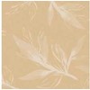 Servetėlės Bio Duniminkštos 40×40 cm Lapai natūraliai smėlio spalvos, 6 pakeliai × 60 vnt./kartonas