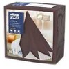 Servėtėlės Tork Premium LinStyle 39x39 cm 1/4 sulankstytos biskvitinės rudos spalvos, 14 pakelių x 50 vnt./kartonas