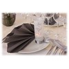 Duni Serwetki 3-lags Granite Pilkas 40cm 1000stk/kar (1000 stk.)