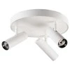 Sieninis šviestuvas Sg Armaturen Sieninis/lubinis šviestuvas Tube Micro Trio LED 18W, 3000K, 960 liumenų, baltas