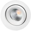 Sg Armaturen As Junistar Lux IsoSafe In/Outdoor Baltas 4000K
