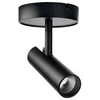 Sieninis šviestuvas SG ARMATUREN Tube Micro S juodas 360lm 2700K Ra 98