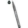 Artline EK-234, Juodas, Juodas, Pilkas, Metallic, Round, Vanduo-based ink, Nerūdijantis plienas, 0.4 mm