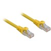 Sharkoon RJ-45/RJ-45 kat.6a S/FTP geltona 0.5m