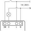 2 „Shelly 1PM Mini Gen4“ „Zigbee“ / „Matter“ valdiklių rinkinys